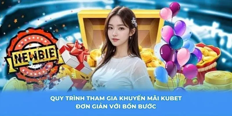 Quy trình tham gia khuyến mãi KUBET đơn giản với bốn bước